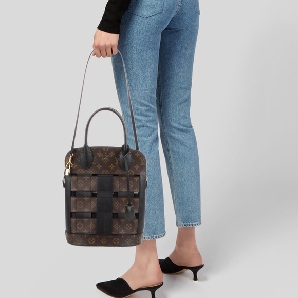 Louis Vuitton Monogram Tressage Tote MM - Picture 2 of 5